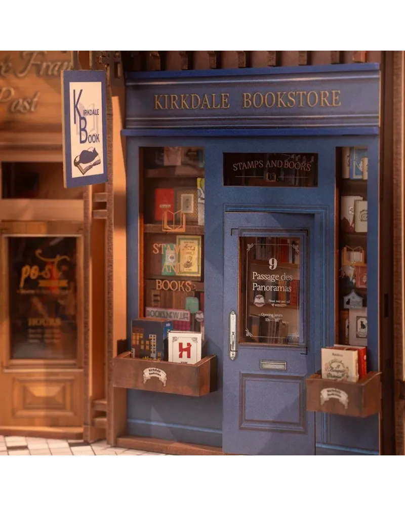 Book Nook. Puzzle 3D - Cotor de carte - Arcade Dating | Robotime - 3