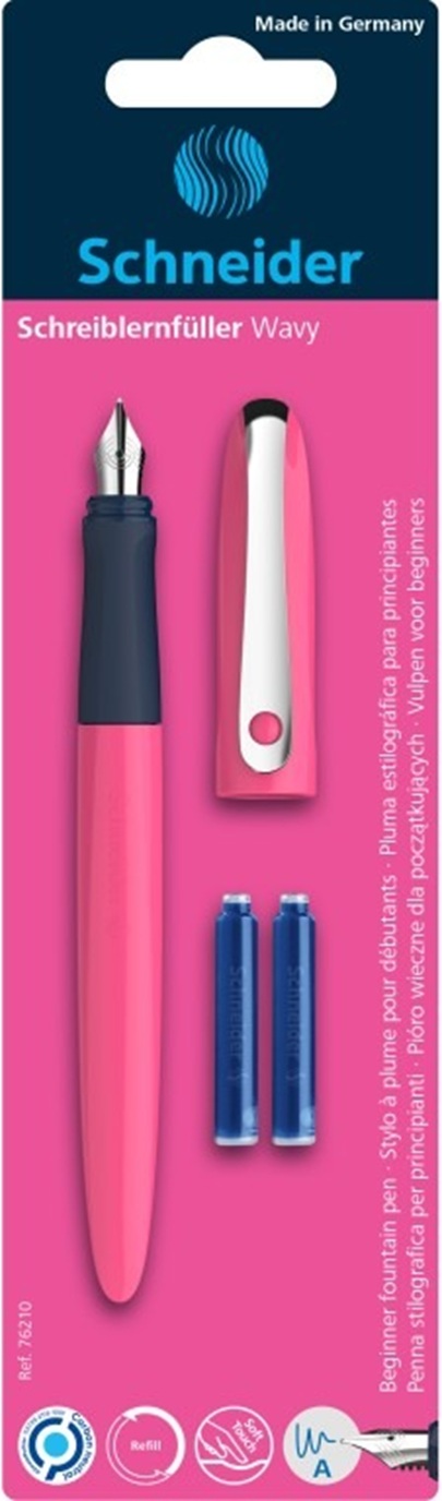 Stilou - Schneider Wavy - Roz + 2 rezerve | Schneider - 3 | YEO