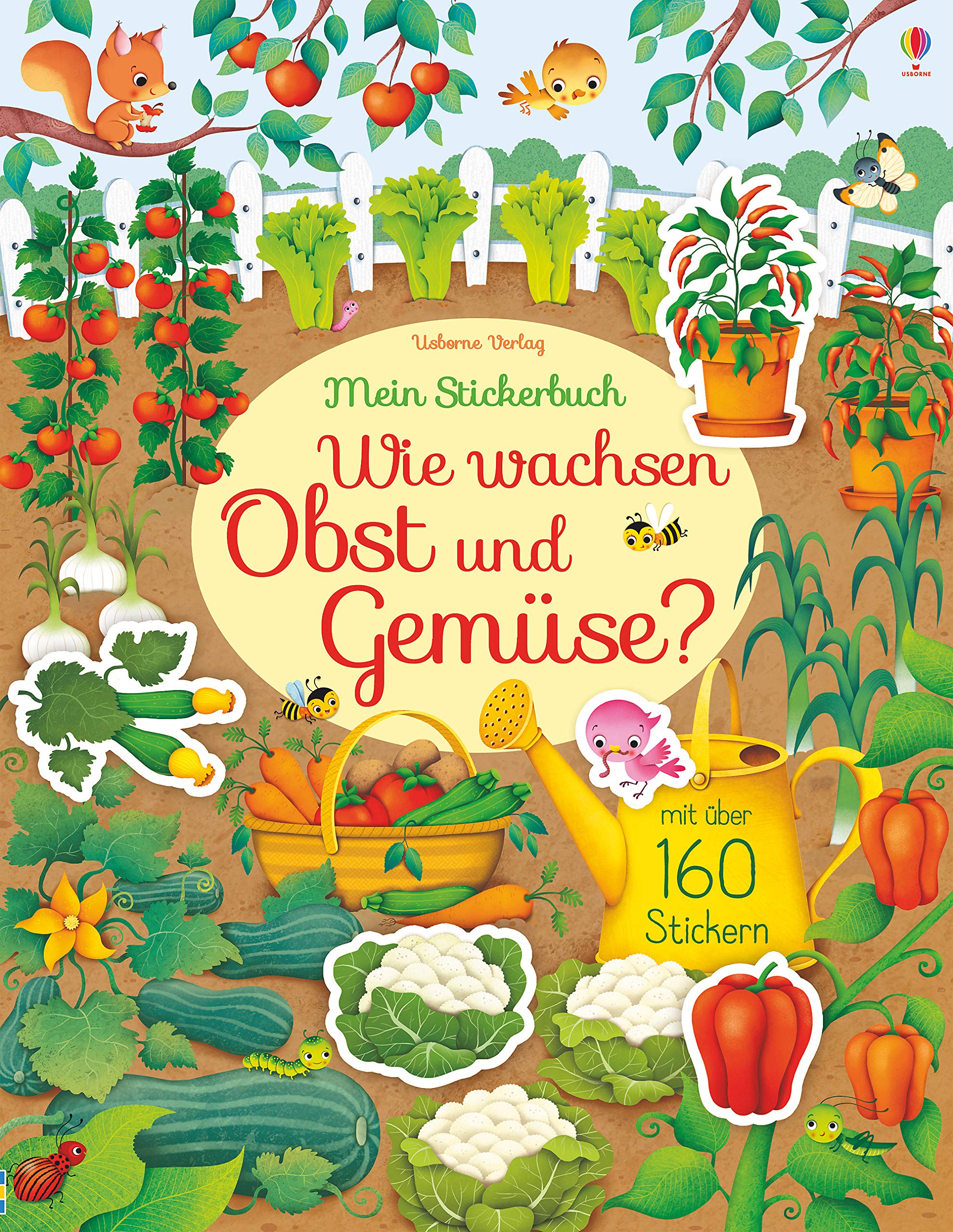 Mein Stickerbuch: Wie wachsen Obst und Gemüse? | Hannah Watson