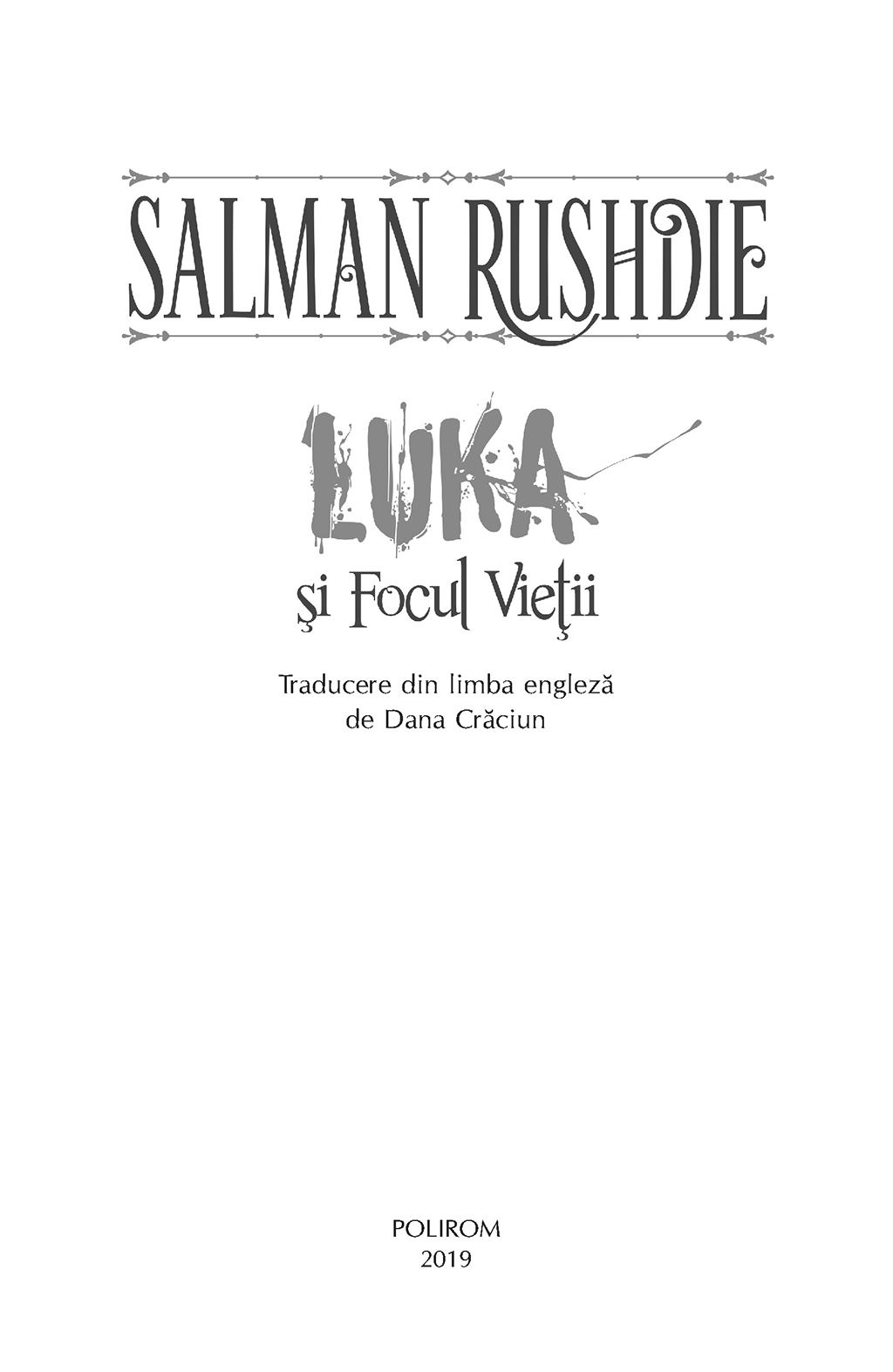 Luka si Focul Vietii | Salman Rushdie - 2 | YEO