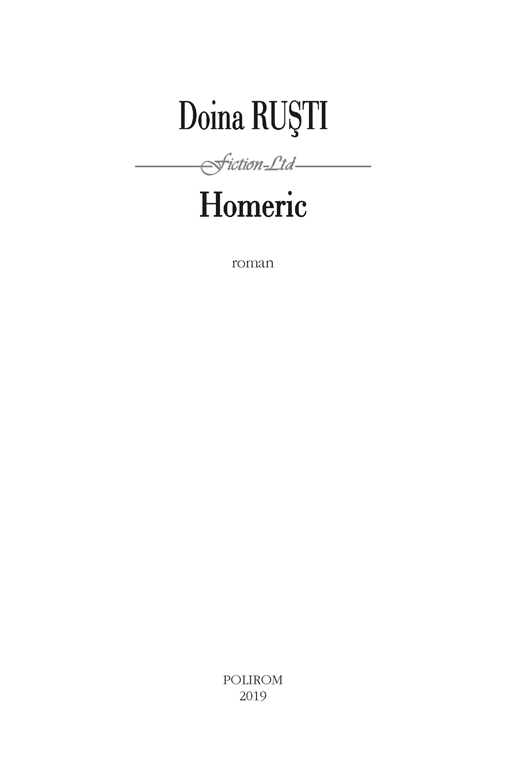 Homeric | Doina Rusti - 3 | YEO