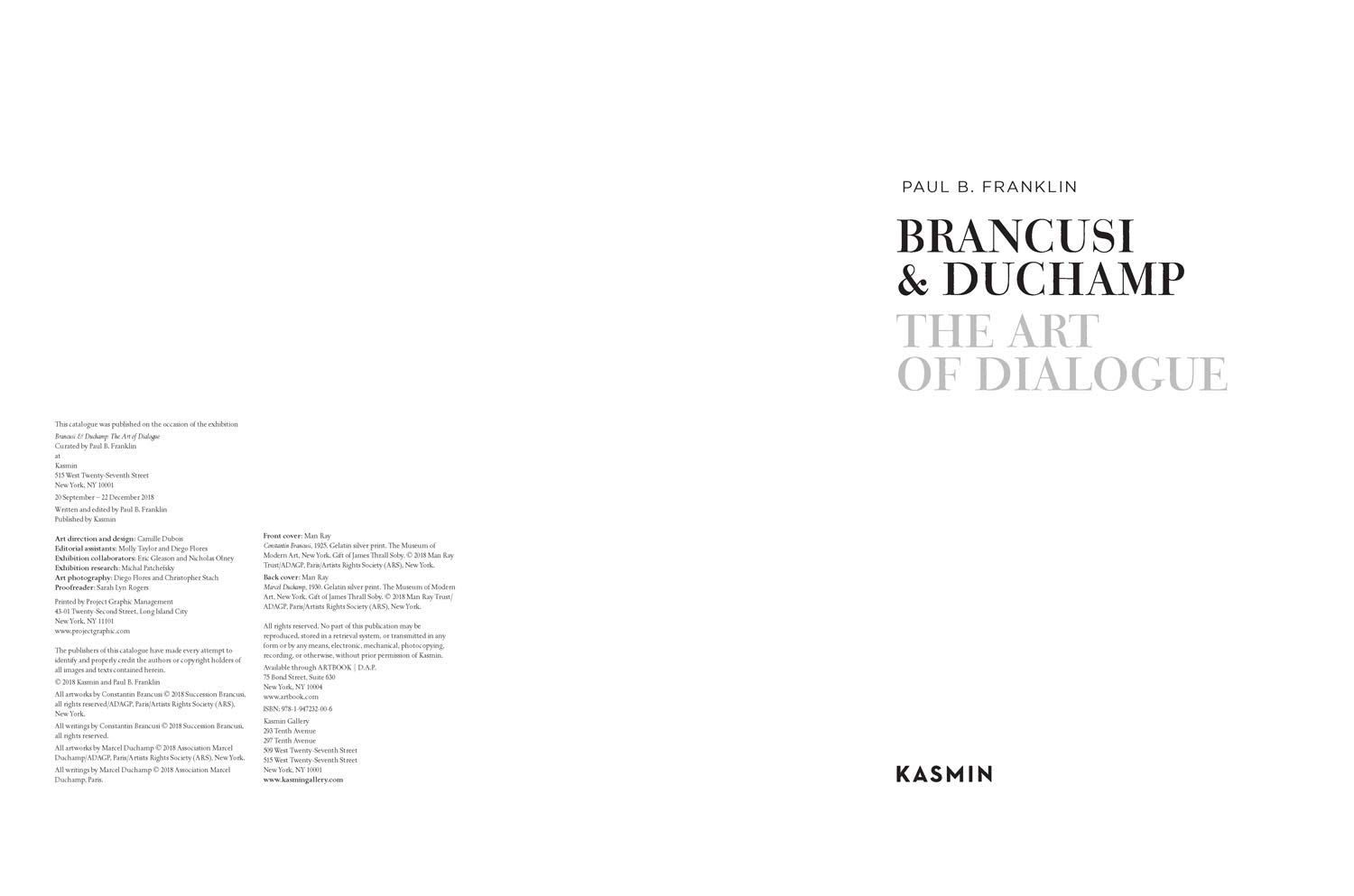 Brancusi & Duchamp: The Art of Dialogue | Paul B. Franklin - 4 | YEO