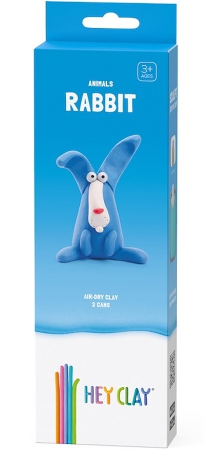 Set creativ din lut -  Hey Clay Animals - Iepure | Hey Clay - imagine 3