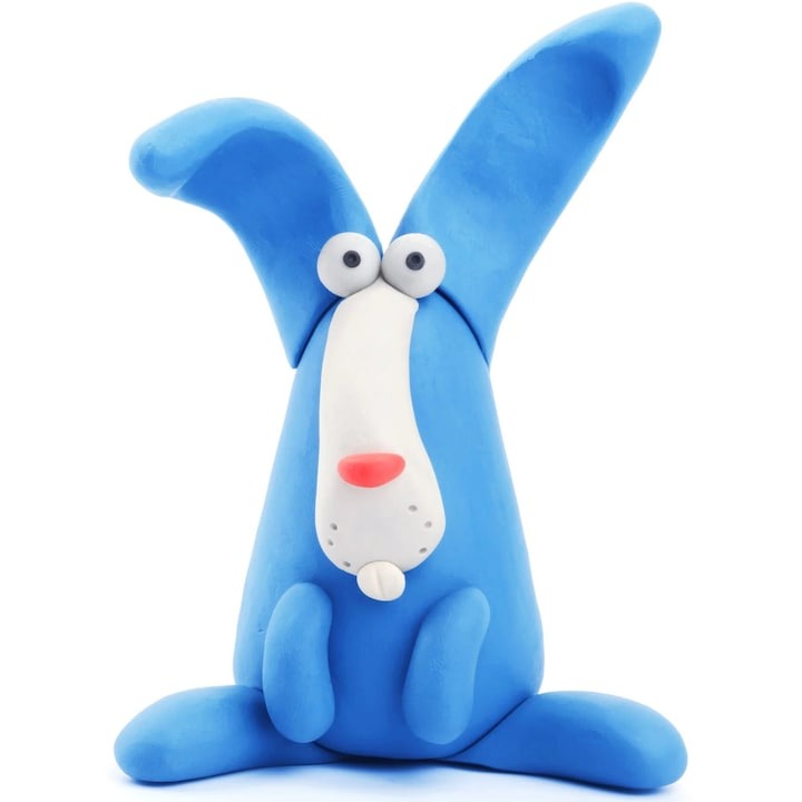 Set creativ din lut -  Hey Clay Animals - Iepure | Hey Clay - imagine 2