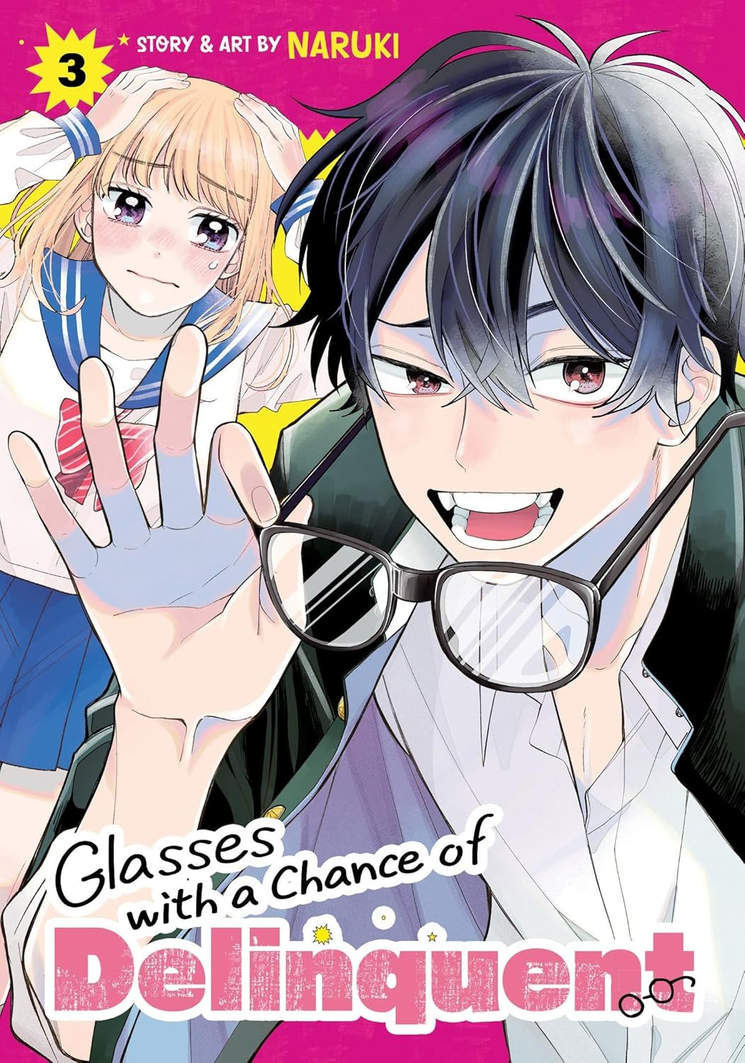 Glasses with a Chance of Delinquent - Volume 3 | Naruki