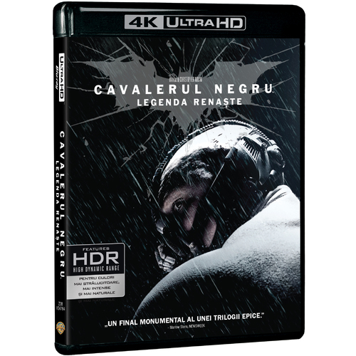 Cavalerul negru – Legenda renaste 4K UHD (Blu Ray Disc) / The Dark Knight Rises | Christopher Nolan (Blu poza noua