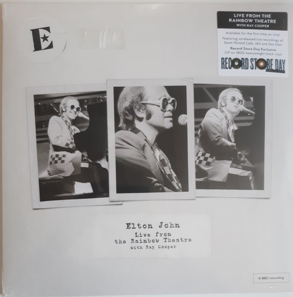 Live From The Rainbow Theatre - Vinyl | Elton John, Ray Cooper - imagine 3