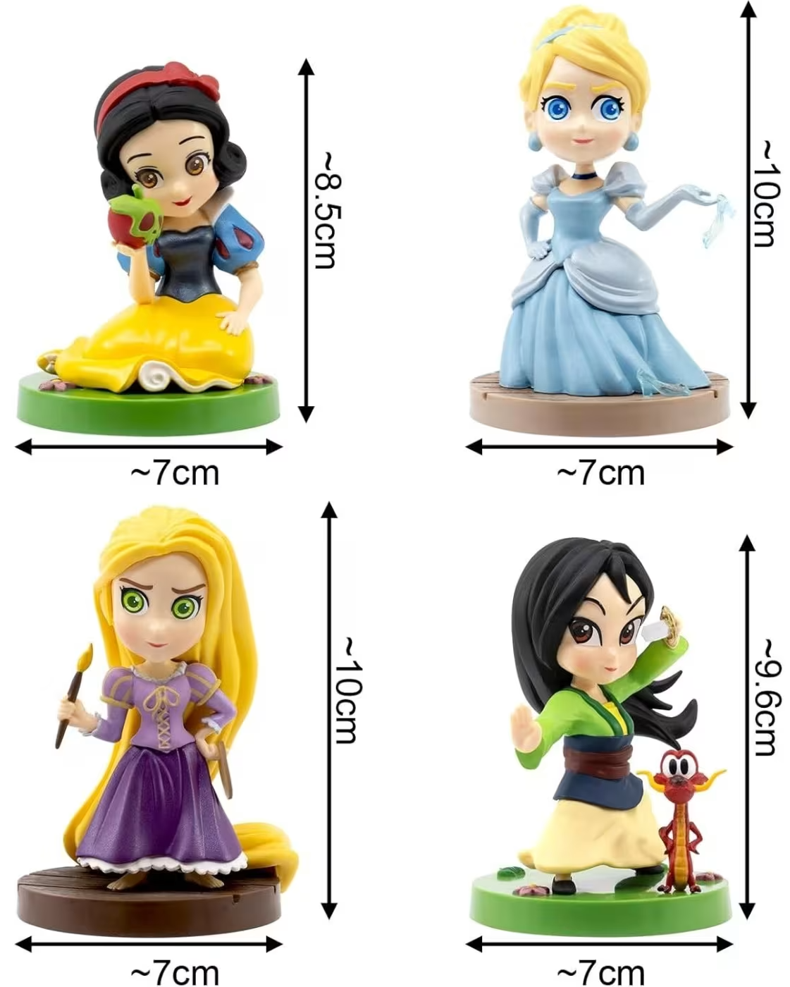 Figurina - Disney Princesses Enchanted Series - mai multe modele | YuMe - imagine 3