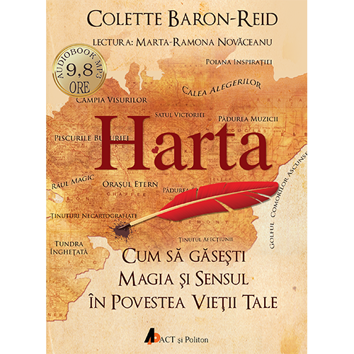 Harta – Audiobook | Colette Baron-Reid carturesti.ro imagine 2022 cartile.ro