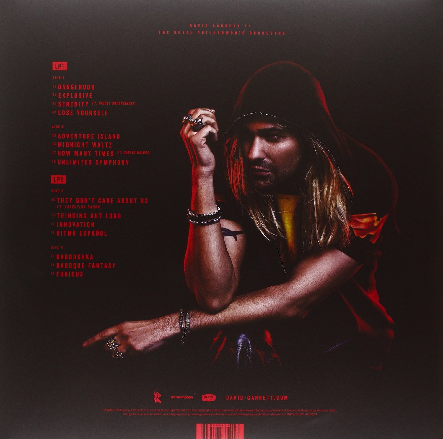 Explosive - Vinyl | David Garrett