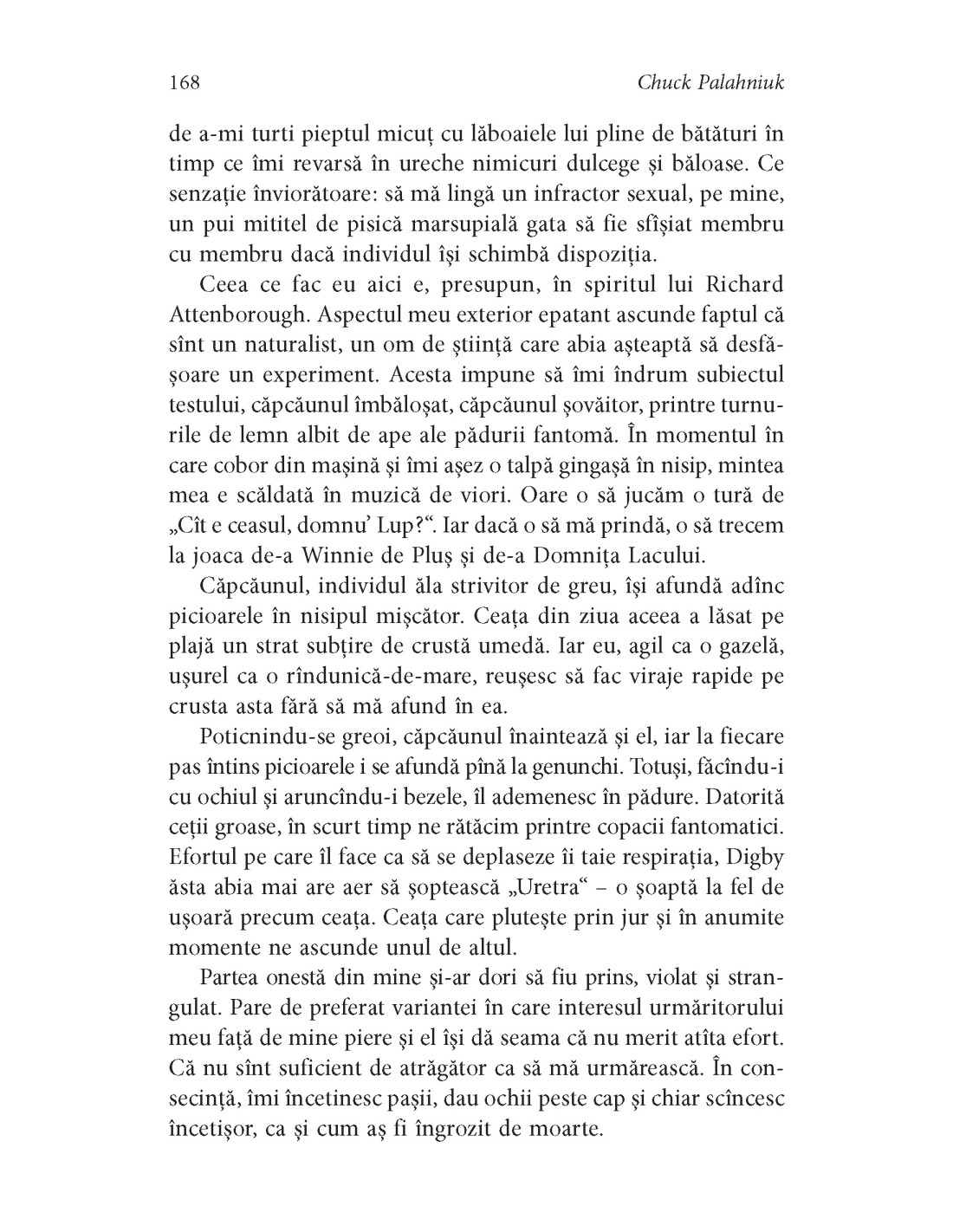 Pentru moment, nu pentru totdeauna | Chuck Palahniuk