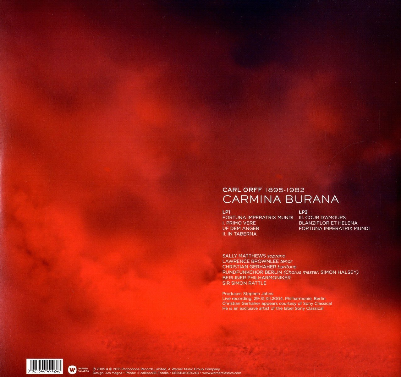 Orff: Carmina Burana - Vinyl | Simon Rattle, Carl Orff - 1 | YEO