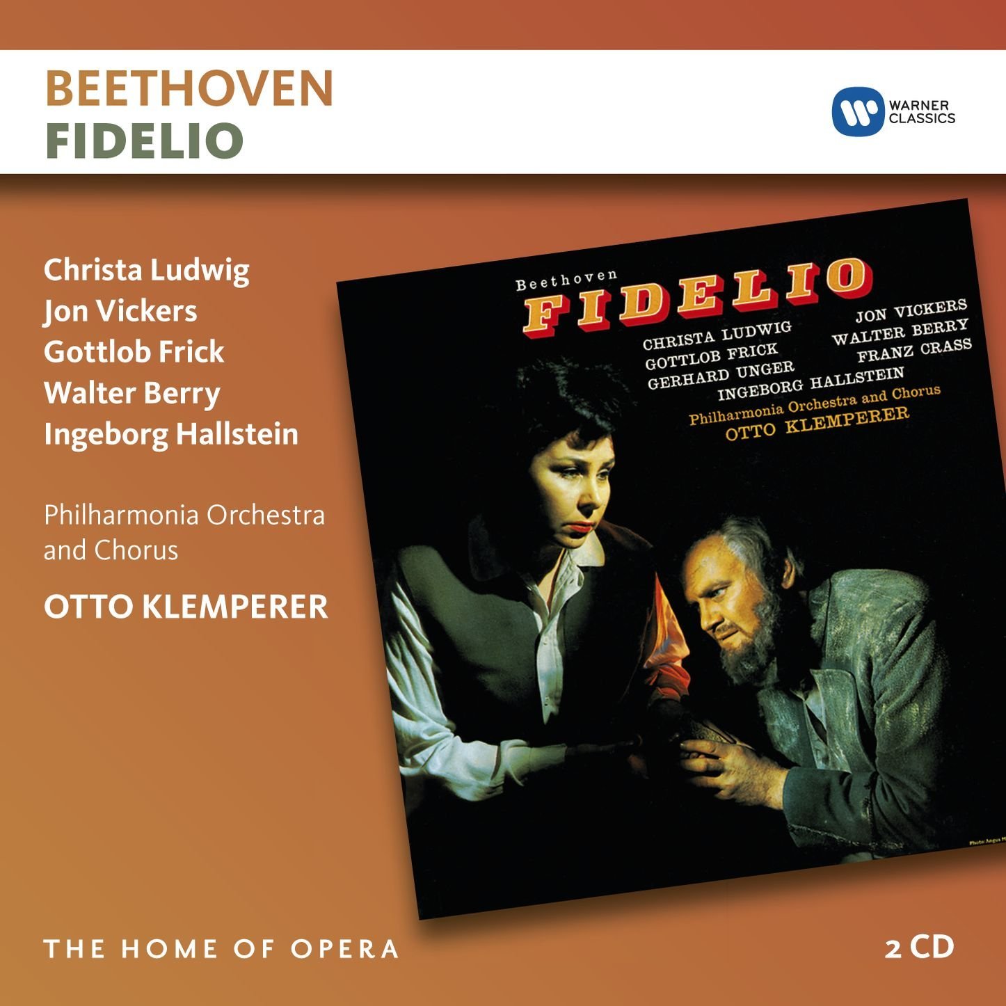 Beethoven: Fidelio | Ludwig Van Beethoven, Otto Klemperer, Christa Ludwig, Jon Vickers, Gottlob Frick, Walter Berry, Ingeborg Hallstein
