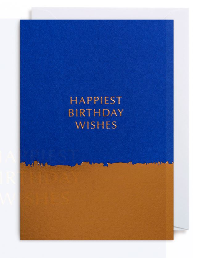 Felicitare - Happiest Birthday Wishes | Lagom Design