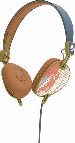 Casti Skullcandy Knockout Women\'s - Teal / Coral / Gold | Skullcandy