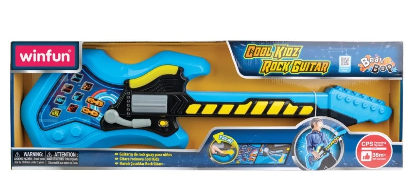 Jucarie interactiva - Cool Kidz Rock Guitar | Winfun - imagine 8