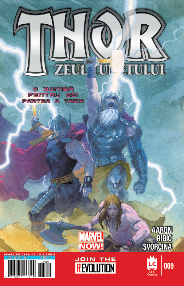 Revista Thor Nr. 9 | Jason Aaron, Esad Ribic, Dean White