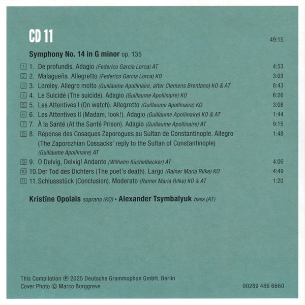 Symphonies - Concertos - Lady Macbeth | Dmitri Shostakovich, Yuja Wang, Baiba Skride - imagine 14