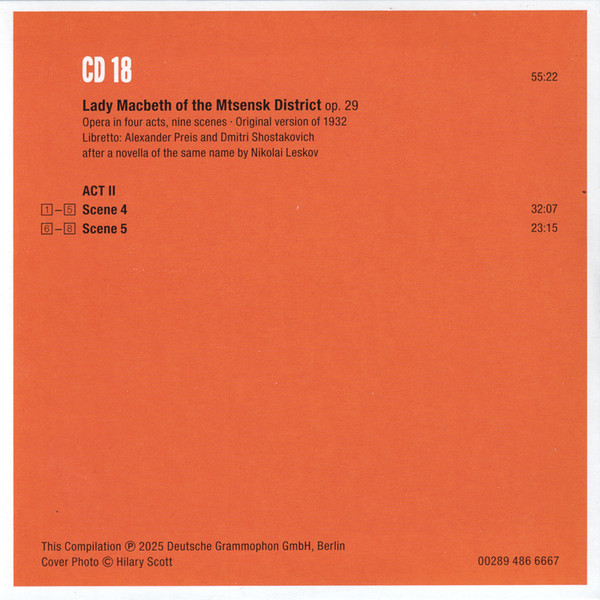 Symphonies - Concertos - Lady Macbeth | Dmitri Shostakovich, Yuja Wang, Baiba Skride - imagine 21