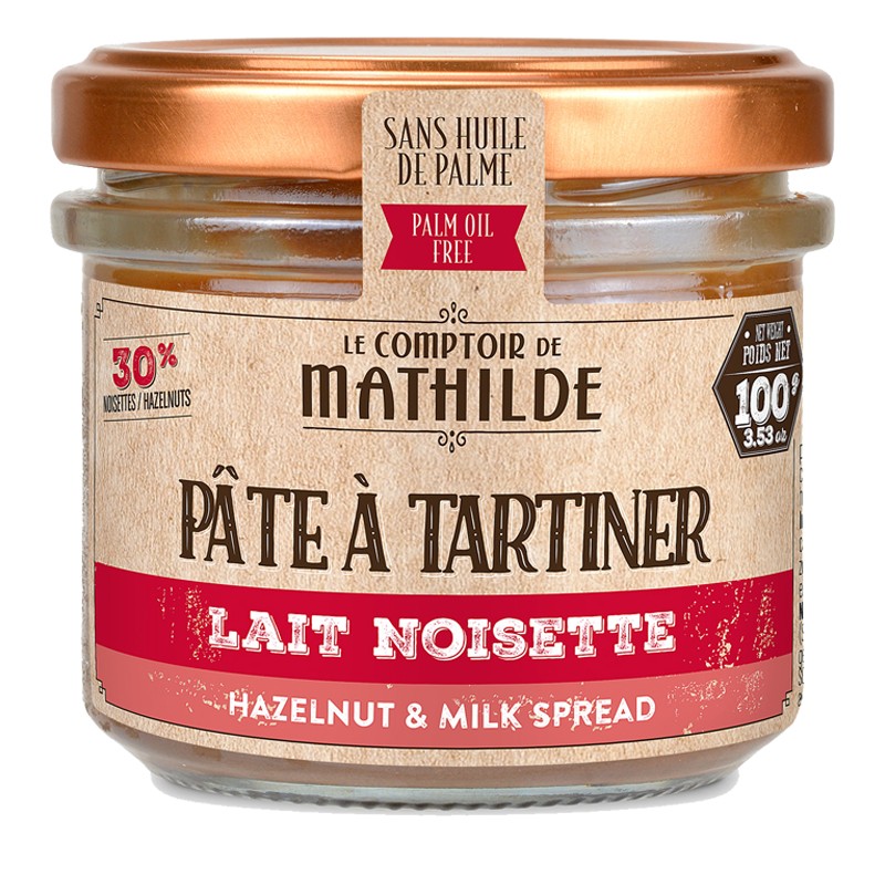 Crema de ciocolata tartinabila cu alune de padure - Comptoir de Mathilde | Comptoir de Mathilde