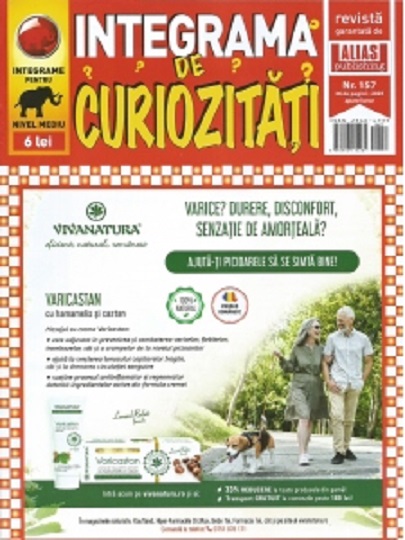 Integrama de curiozitati - Nr. 157/2025 |