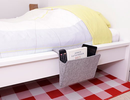 Buzunar pentru pat - Bedside Caddy Felt | Kikkerland - 1 | YEO