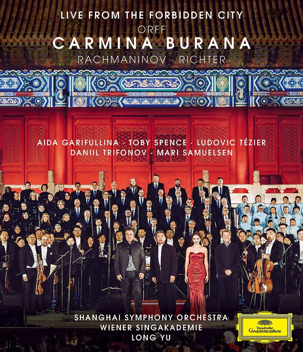 Orff - Carmina Burana. Rachmaninov. Richter (Blu Ray Disc) | Aida Garifullina, Toby Spence, Daniil Trifonov, Mari Samuelsen