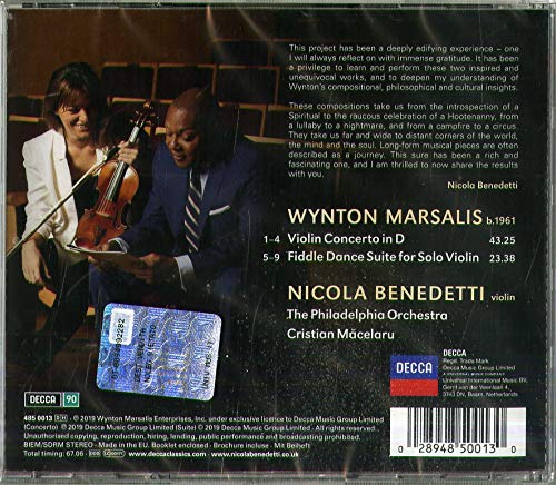 Wynton Marsalis: Violin Concerto / Fiddle Dance Suite | Wynton Marsalis