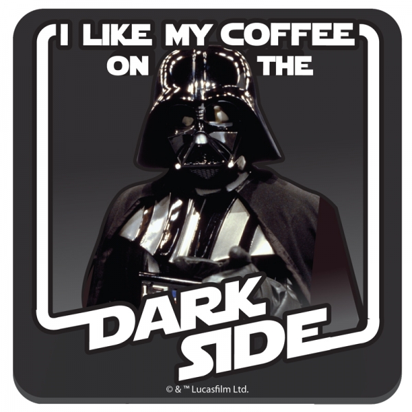 Suport pahar - Star Wars (Coffee on the dark side) | Half Moon Bay - 1 | YEO