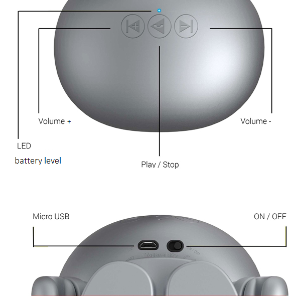 Boxa Bluetooth - XBoy Silver | Xoopar - 2 | YEO