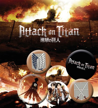 Insigna - Attack on Titan - mai multe modele | GB Eye