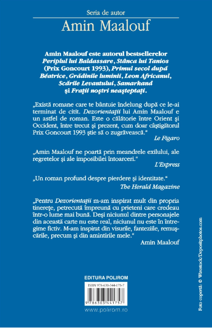 Dezorientatii | Amin Maalouf