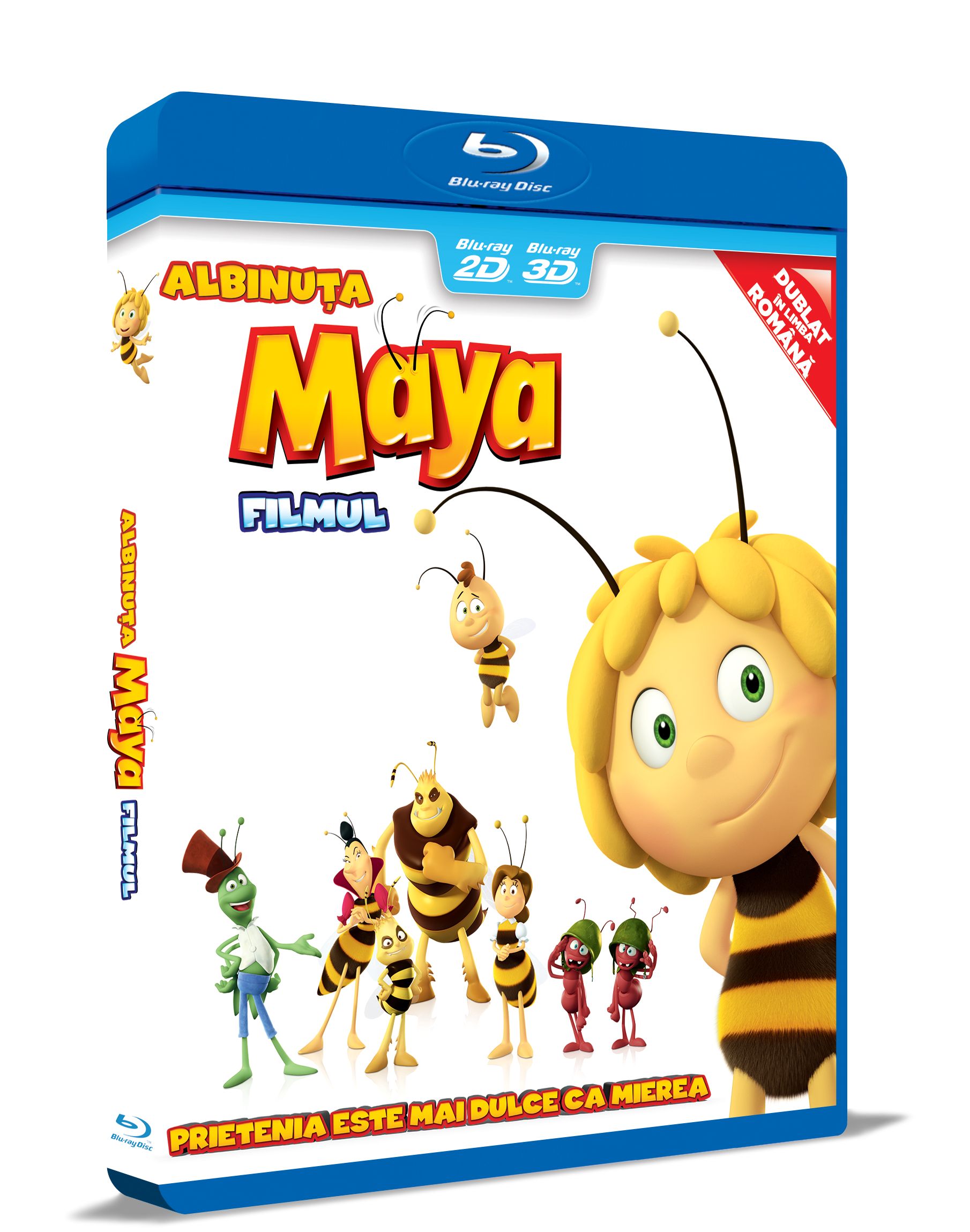Albinuta Maya, Filmul 2D+3D (Blu Ray Disc) / Maya the Bee Movie | Alexs Stadermann