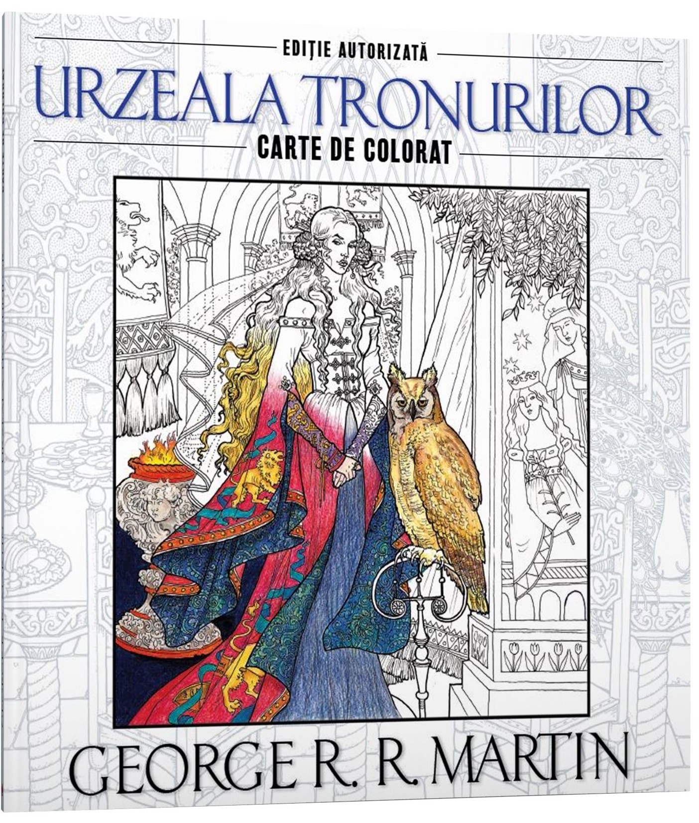 Urzeala tronurilor. Carte de colorat | George R.R. Martin carte imagine 2022
