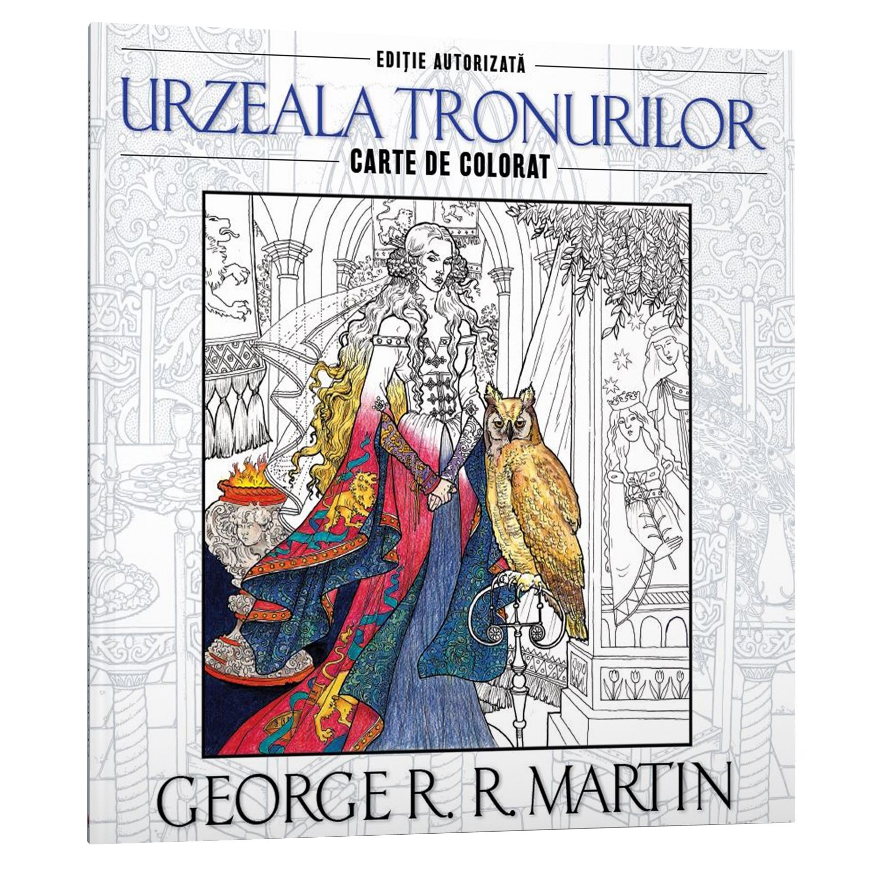 Urzeala tronurilor. Carte de colorat | George R.R. Martin carturesti.ro poza bestsellers.ro