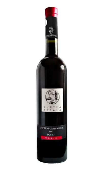 Vin rosu - Vinuri de Macin, Curtea Regala, Feteasca neagra, 2016, sec | Vinuri de Macin