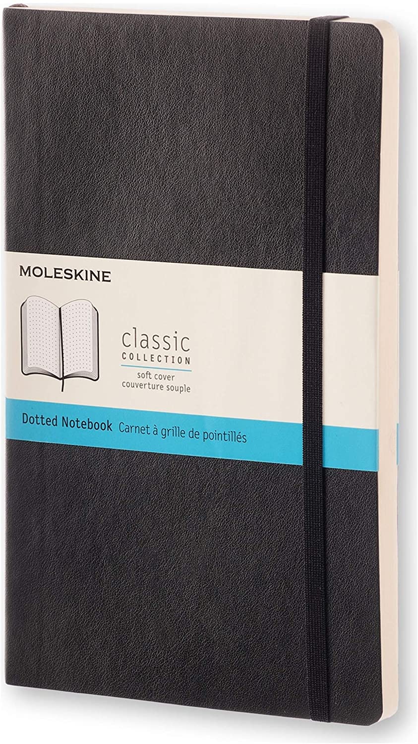 Carnet - Moleskine Classic - Large, Soft Cover, Dotted - Black | Moleskine - 6 | YEO