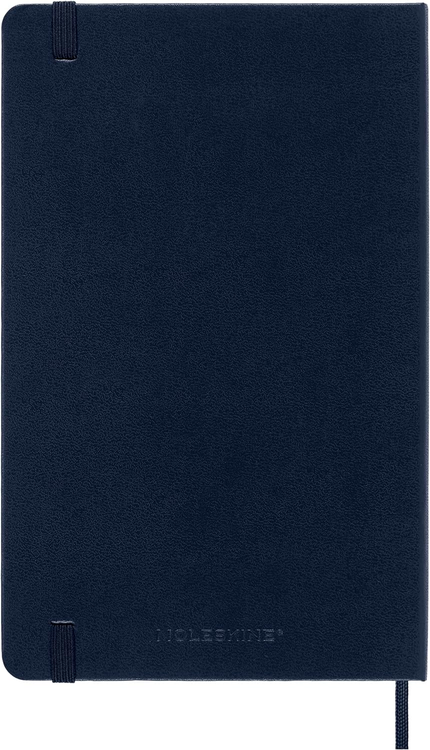 Carnet - Moleskine Classic - Large, Hard Cover, Plain - Sapphire Blue | Moleskine - 2 | YEO