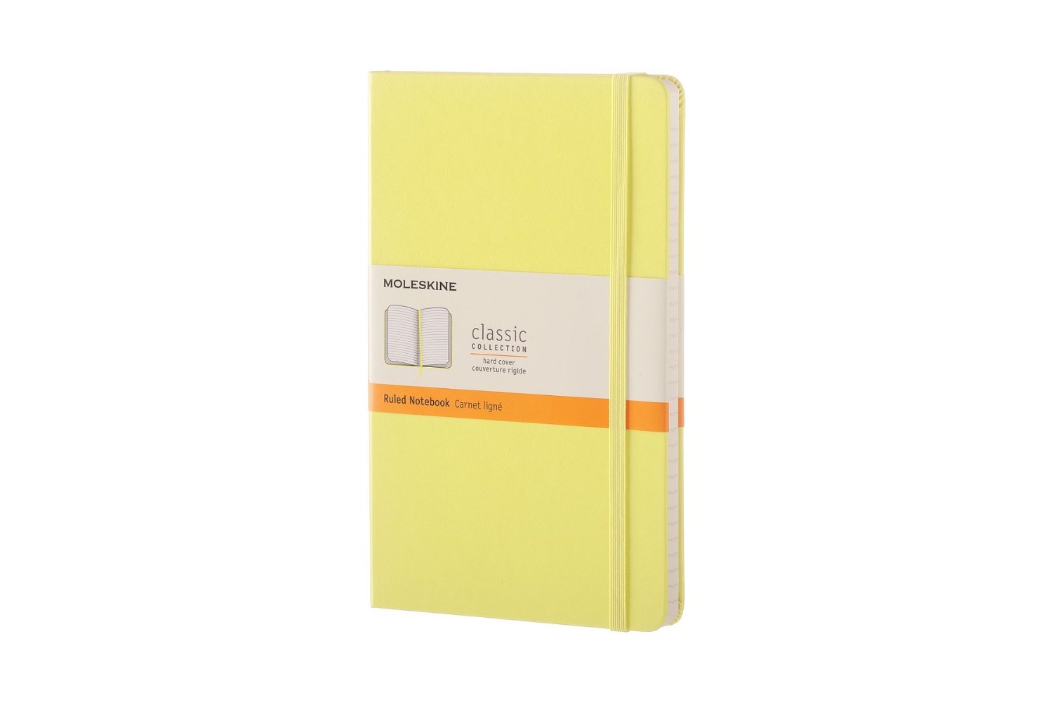 Moleskine Citron Yellow Large Ruled - Notebook Hard | Moleskine