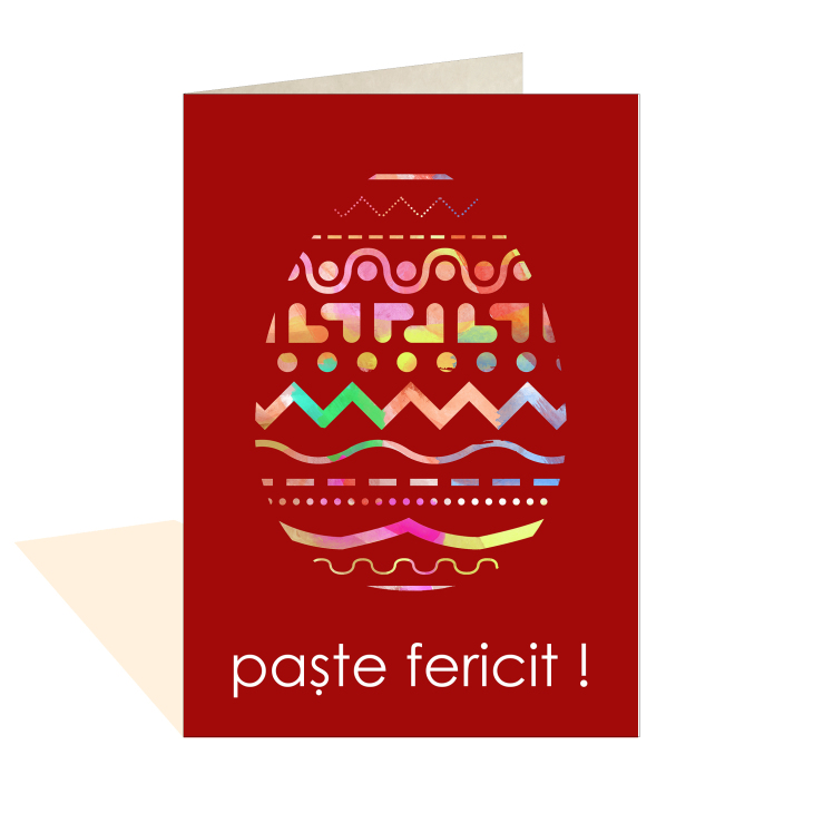 Felicitare - Paste fericit! | Artaer