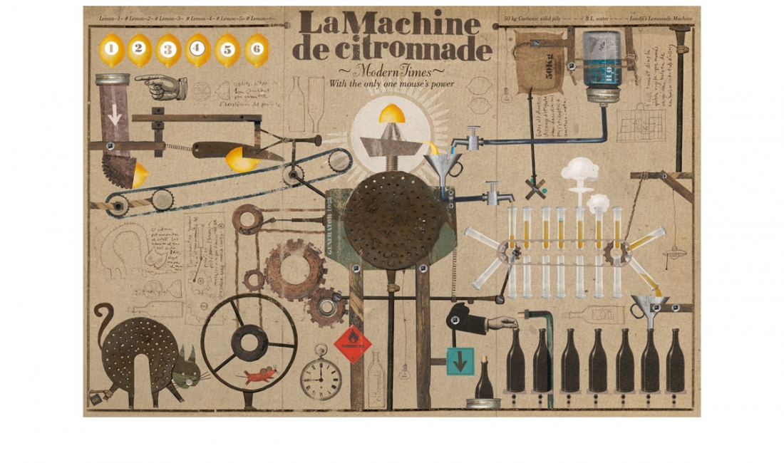 Micro puzzle - La Machine de citronnade | Londji image8