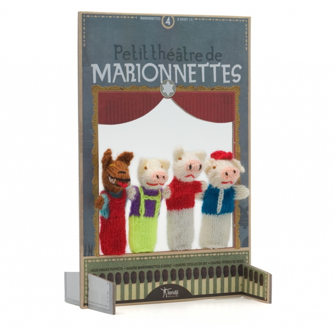 Marionete - Trois Petits Cochons | Londji image7