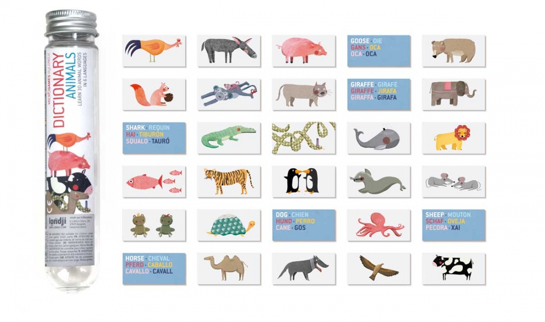 Joc dictionar animale - mai multe limbi | Londji image14