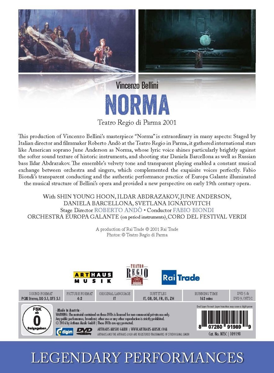 Bellini - Norma | Shin Young Hoon, Ildar Abdrazakov