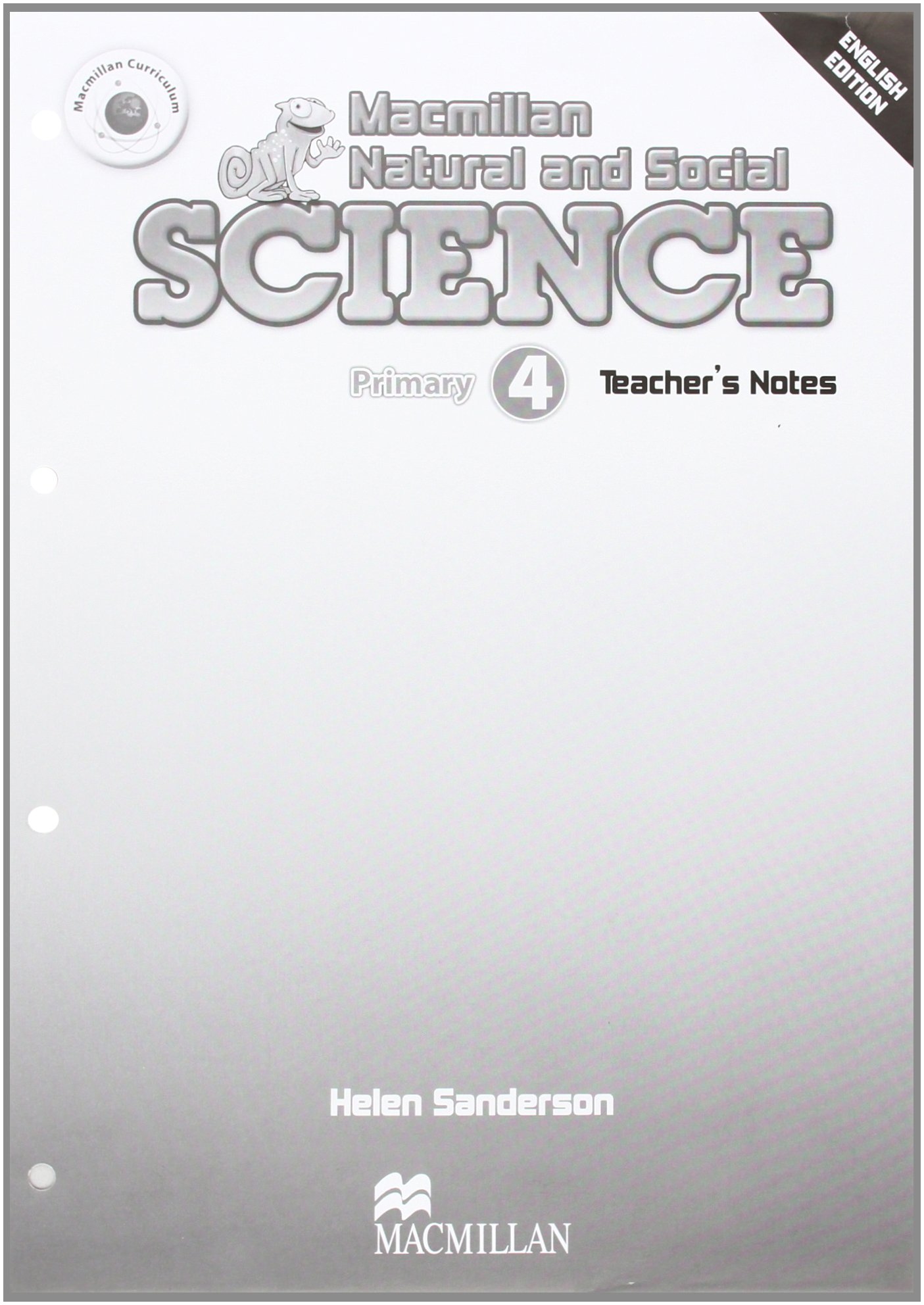 Macmillan Natural & Social Science Level 4 - Teacher Notes | Joanne Ramsden, Helen Sanderson