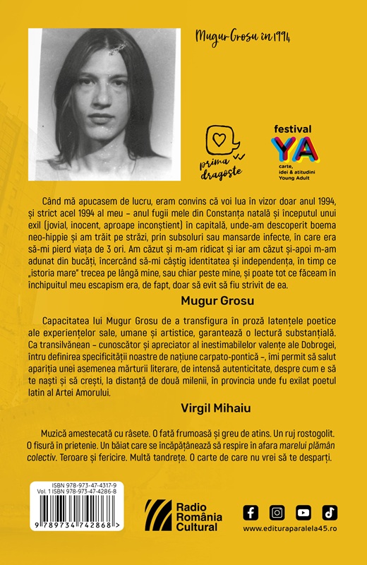 1994. Cartea intai | Mugur Grosu