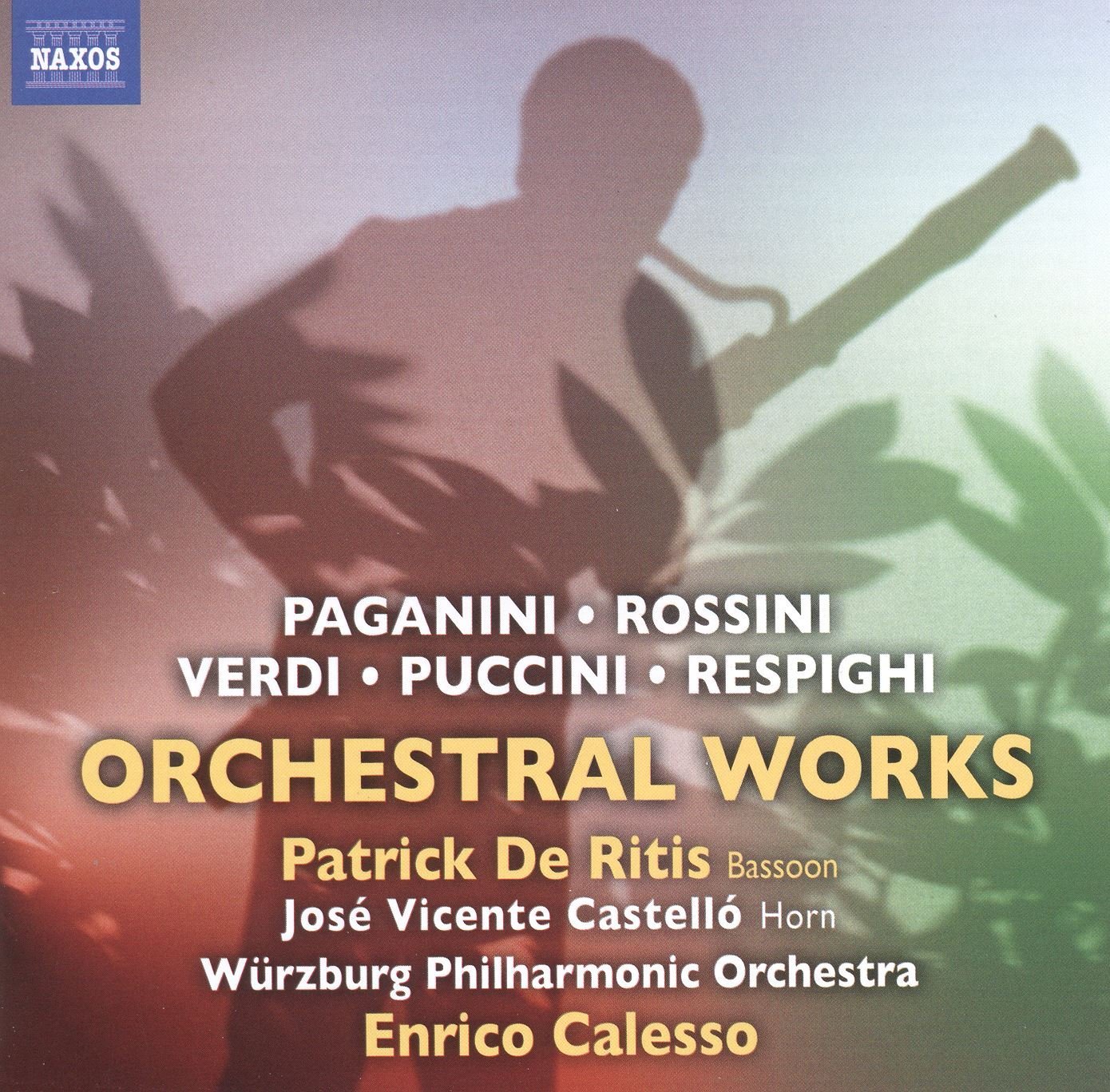 Italian Orchestral Works | Patrick De Ritis, Jose Vicente Castello, Enrico Calesso, Gioachino Rossini