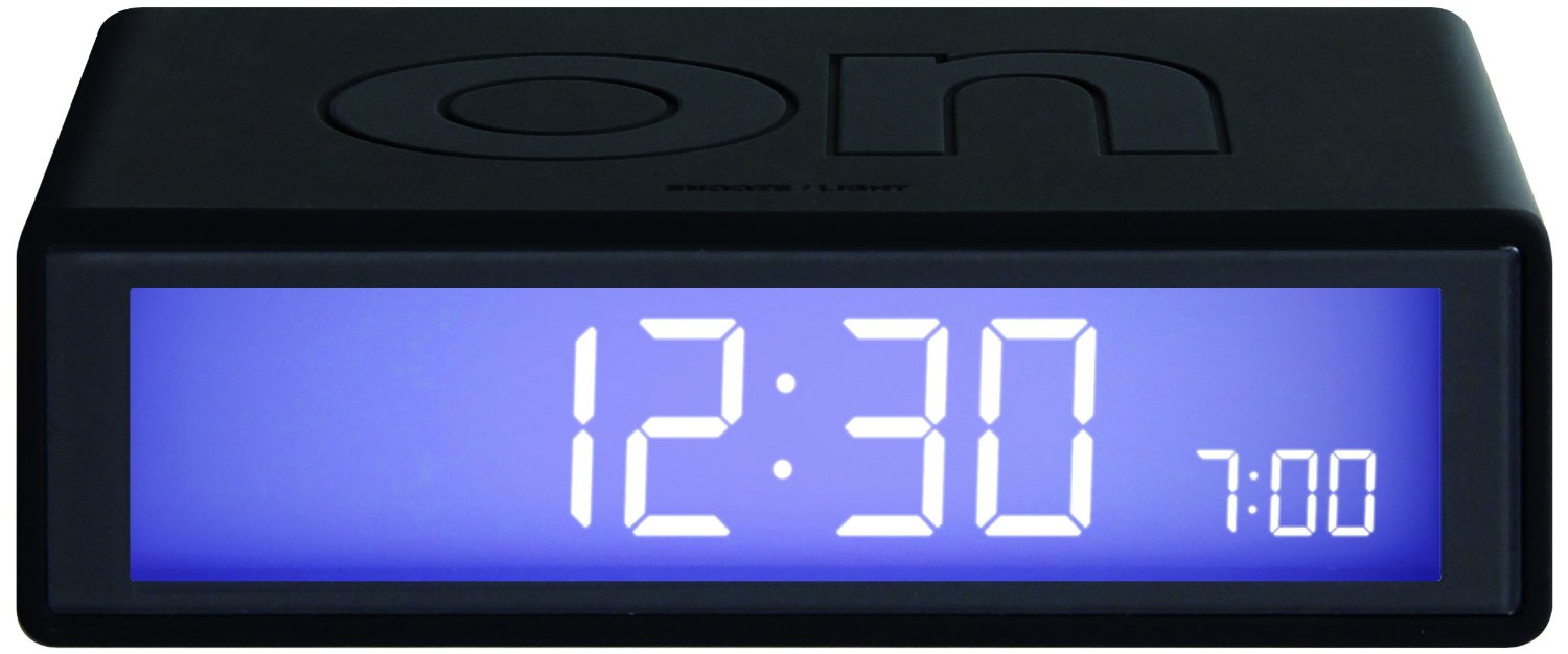  Ceas cu Alarma - Flip Clock - Negru | Lexon 