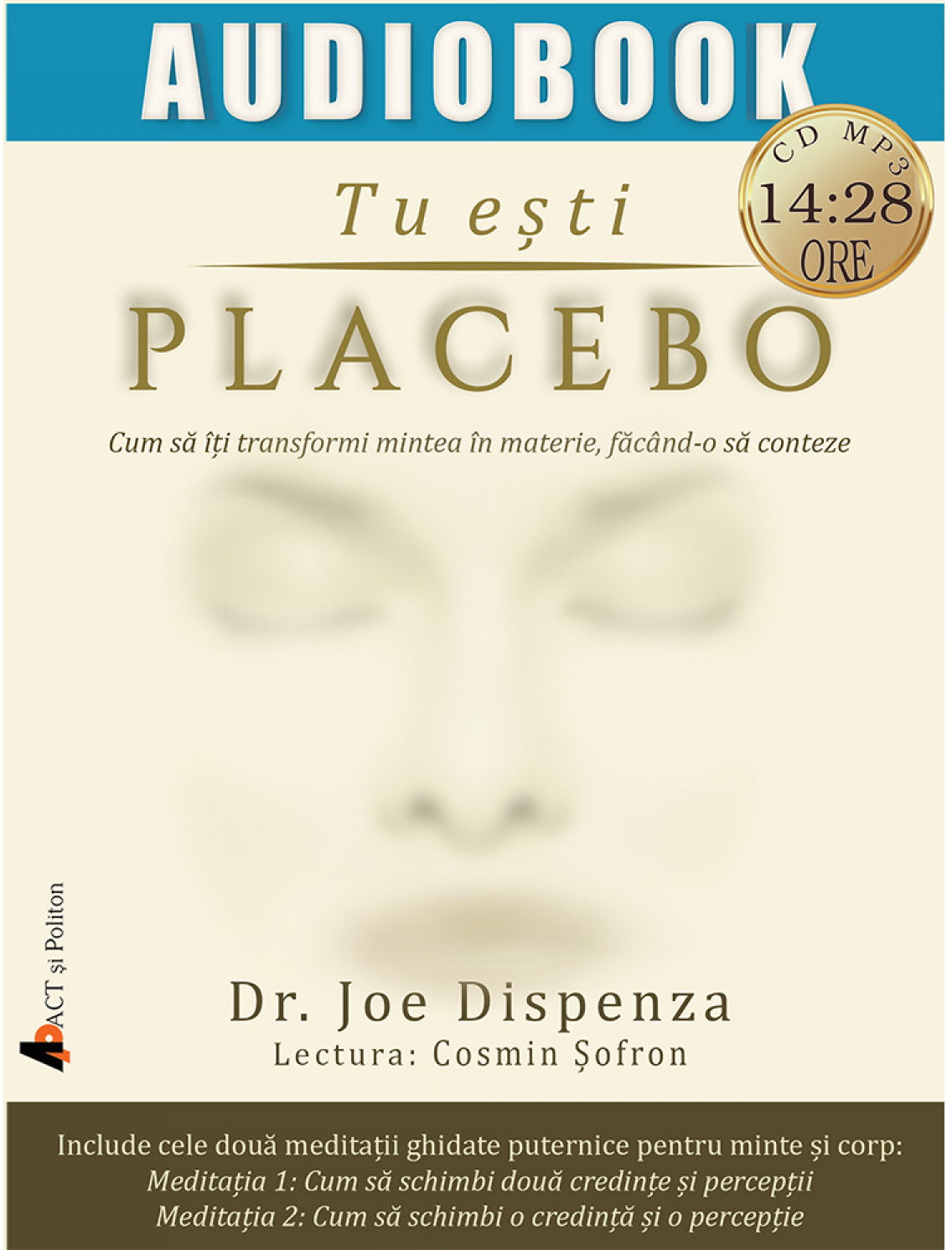 Tu esti placebo | Joe Dispenza carturesti.ro poza bestsellers.ro
