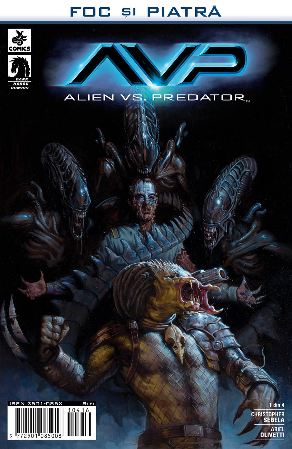 Revista Alien vs. Predator Nr. 1 | Christopher Sebela, Ariel Olivetti